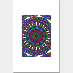 mandala Posters and Art